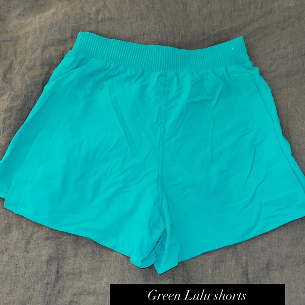lululemon athletica Teal Athletic Shorts